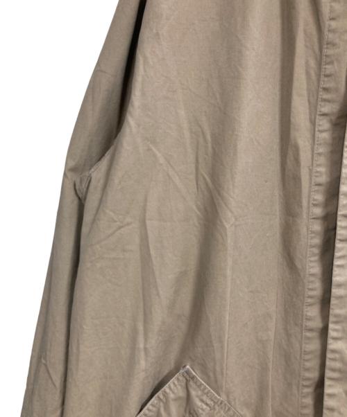 MY THINKS（マイシンクス）MY THINKS (マイシンクス) フーデッドジャケット ベージュ サイズ:Sの古着・服飾アイテム