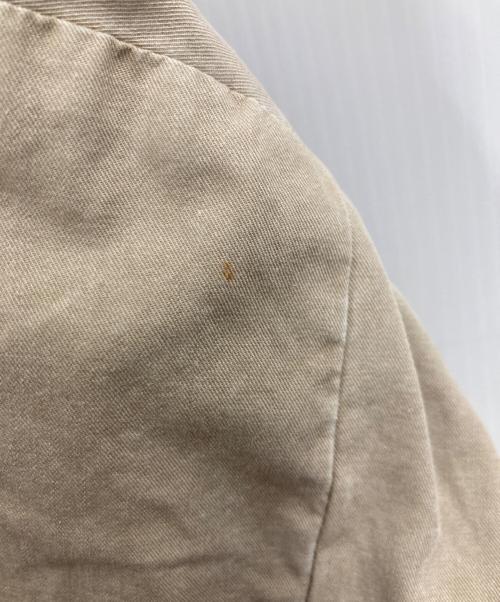 MY THINKS（マイシンクス）MY THINKS (マイシンクス) フーデッドジャケット ベージュ サイズ:Sの古着・服飾アイテム