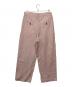 jonnlynx (ジョンリンクス) ストライプパンツ ピンク サイズ:34：8000円