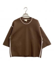 jonnlynx（ジョンリンクス）の古着「knit tracksuit tee」｜ブラウン
