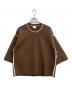 jonnlynx（ジョンリンクス）の古着「knit tracksuit tee」｜ブラウン