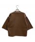 jonnlynx (ジョンリンクス) knit tracksuit tee ブラウン サイズ:M：7000円