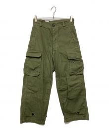 OUTIL（ウティ）の古着「PANTALON BLESLE M-47 カーゴパンツ」｜カーキ