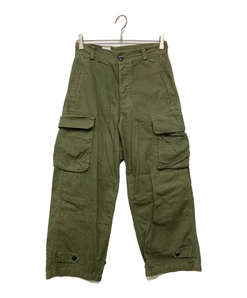 OUTIL（ウティ）OUTIL (ウティ) PANTALON BLESLE M-47 カーゴパンツ カーキ サイズ:00の古着・服飾アイテム