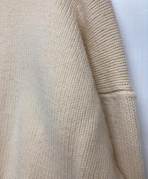 AURALEE（オーラリー）AURALEE (オーラリー) MERINO KNIT SHORT PULL OVER アイボリー サイズ:1の古着・服飾アイテム