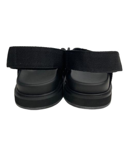 nagonstans（ナゴンスタンス）nagonstans (ナゴンスタンス) トングサンダル ブラック サイズ:23の古着・服飾アイテム