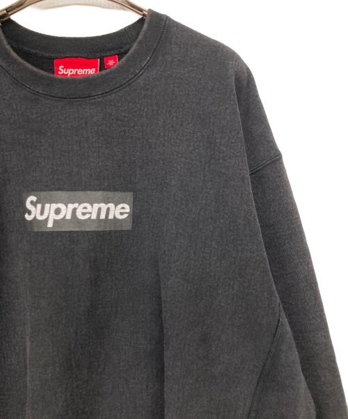 SUPREME（シュプリーム）Supreme (シュプリーム) 25SS Washed Box Logo Crewneck ブラック サイズ:Ｍの古着・服飾アイテム