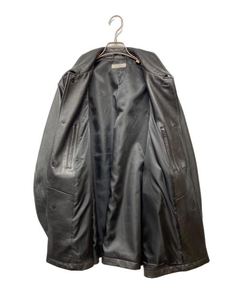 JOURNAL STANDARD relume（ジャーナルスタンダード レリューム）JOURNAL STANDARD relume (ジャーナルスタンダード レリューム) ラムレザー カーコート ブラック サイズ:Mの古着・服飾アイテム