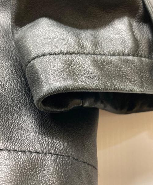 JOURNAL STANDARD relume（ジャーナルスタンダード レリューム）JOURNAL STANDARD relume (ジャーナルスタンダード レリューム) ラムレザー カーコート ブラック サイズ:Mの古着・服飾アイテム