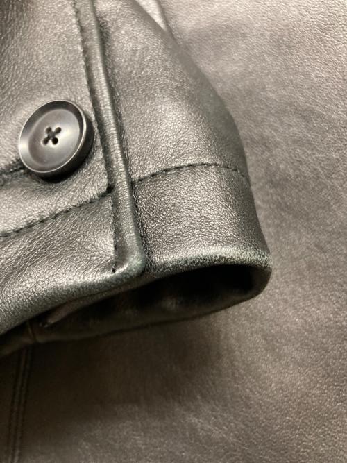 JOURNAL STANDARD relume（ジャーナルスタンダード レリューム）JOURNAL STANDARD relume (ジャーナルスタンダード レリューム) ラムレザー カーコート ブラック サイズ:Mの古着・服飾アイテム