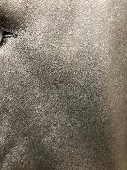 JOURNAL STANDARD relume（ジャーナルスタンダード レリューム）JOURNAL STANDARD relume (ジャーナルスタンダード レリューム) ラムレザー カーコート ブラック サイズ:Mの古着・服飾アイテム