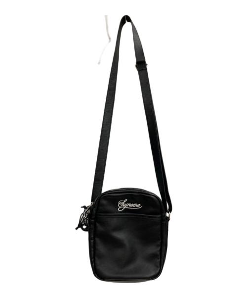 SUPREME（シュプリーム）Supreme (シュプリーム) NIKE (ナイキ) Leather Shoulder Bag ブラックの古着・服飾アイテム