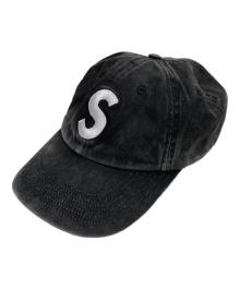 SUPREME（シュプリーム）の古着「Pigment Print S Logo 6-Panel Cap」｜ブラック