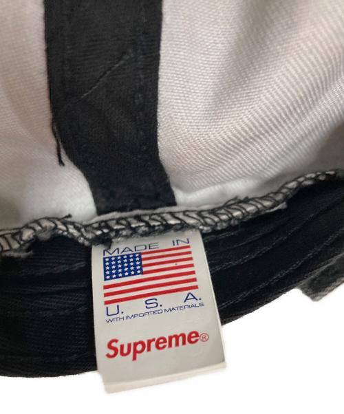 SUPREME（シュプリーム）Supreme (シュプリーム) Pigment Print S Logo 6-Panel Cap ブラックの古着・服飾アイテム