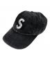 Supreme（シュプリーム）の古着「Pigment Print S Logo 6-Panel Cap」｜ブラック