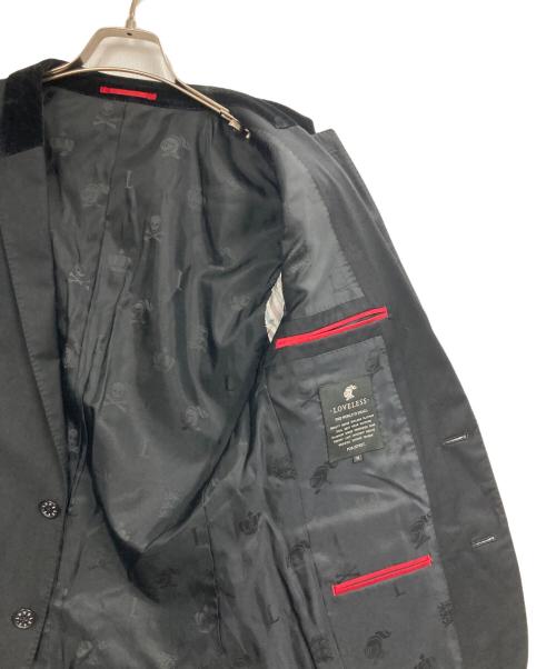 LOVELESS（ラブレス）LOVELESS (ラブレス) テーラードジャケット ブラック サイズ:Mの古着・服飾アイテム