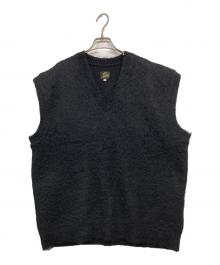 Needles（ニードルズ）の古着「25AW モヘアベスト」｜ブラック