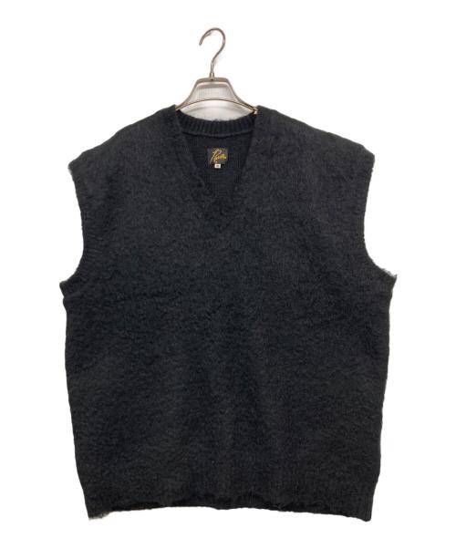 Needles（ニードルズ）Needles (ニードルズ) 25AW モヘアベスト ブラック サイズ:Ｍの古着・服飾アイテム