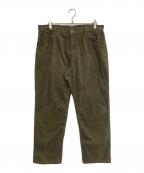 STANDARD CALIFORNIAスタンダードカリフォルニア）の古着「SD Corduroy Pants #919」｜オリーブ
