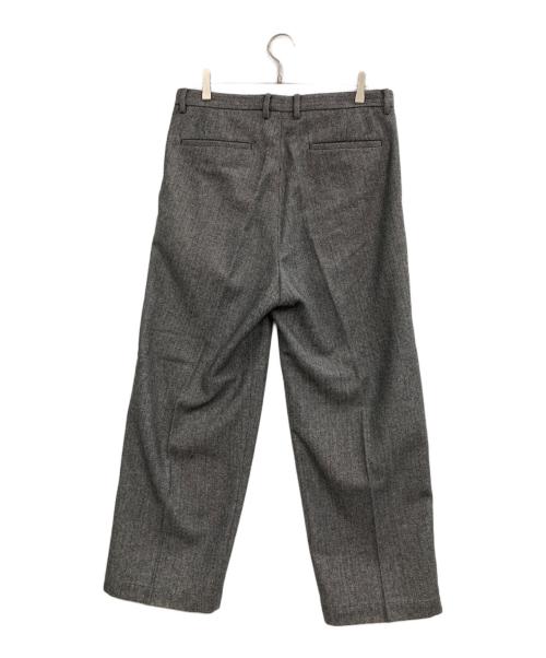 URBAN RESEARCH（アーバンリサーチ）URBAN RESEARCH (アーバンリサーチ) ヘリンボーンワイドスラックス グレー サイズ:Lの古着・服飾アイテム
