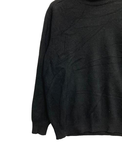 UNITED ARROWS TOKYO（ユナイテッドアローズトウキョウ）UNITED ARROWS TOKYO (ユナイテッドアローズトウキョウ) ウールカシミヤハイネックニット ブラック サイズ:Lの古着・服飾アイテム