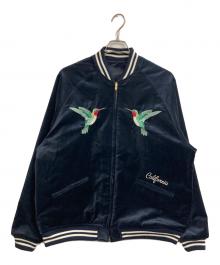 STANDARD CALIFORNIA（スタンダードカリフォルニア）の古着「SD Souvenir Jacket」｜ネイビー