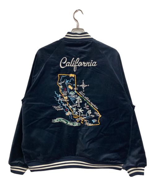 STANDARD CALIFORNIA（スタンダードカリフォルニア）STANDARD CALIFORNIA (スタンダードカリフォルニア) SD Souvenir Jacket ネイビー サイズ:ＸＬの古着・服飾アイテム