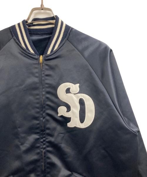 STANDARD CALIFORNIA（スタンダードカリフォルニア）STANDARD CALIFORNIA (スタンダードカリフォルニア) SD Souvenir Jacket ネイビー サイズ:ＸＬの古着・服飾アイテム