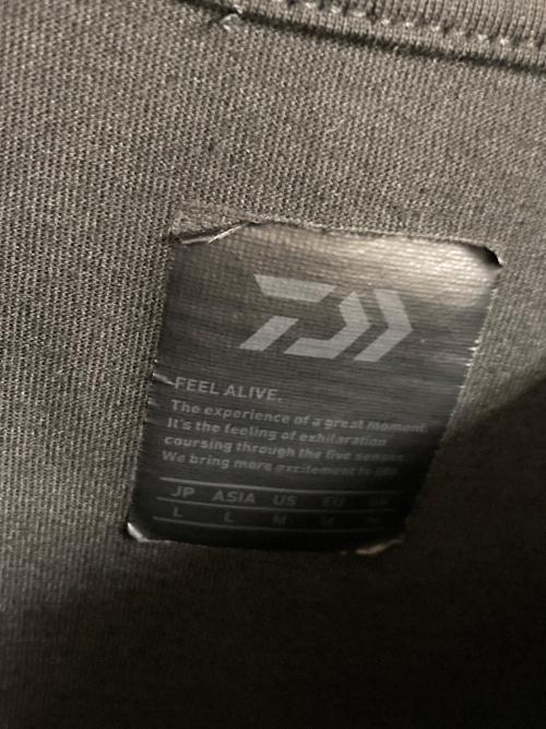 DAIWA PIER39（ダイワ ピア39）DAIWA PIER39 (ダイワ ピア39) TECH DRAWSTRING S/S TEE ブラック サイズ:Lの古着・服飾アイテム