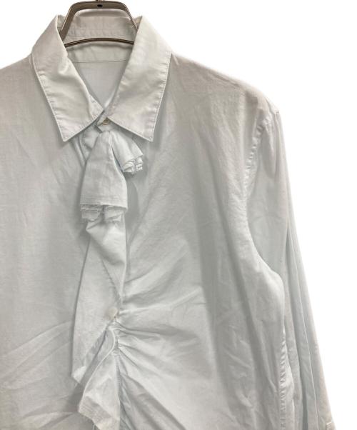 Y's（ワイズ）Y's (ワイズ) フリルシャツ スカイブルー サイズ:2の古着・服飾アイテム