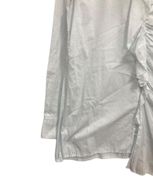 Y's（ワイズ）Y's (ワイズ) フリルシャツ スカイブルー サイズ:2の古着・服飾アイテム