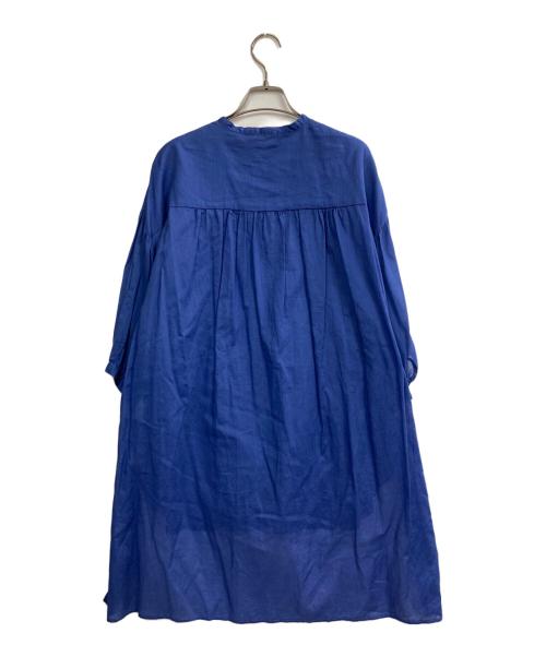 Midi-Umi（ミディウミ）Midi-Umi (ミディウミ) シャツワンピース ネイビー サイズ:表記無し（実寸サイズをご参照下さい）の古着・服飾アイテム
