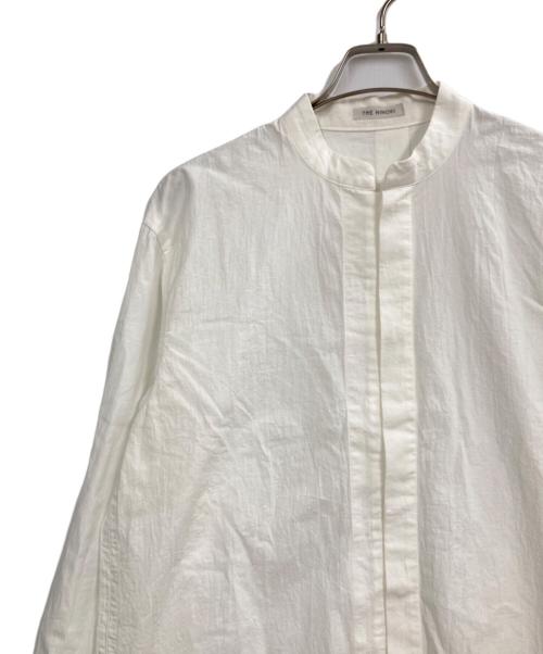 THE HINOKI（ザ ヒノキ）THE HINOKI (ザ ヒノキ) OG cotton Stand Collar Shirt ホワイト サイズ:1の古着・服飾アイテム