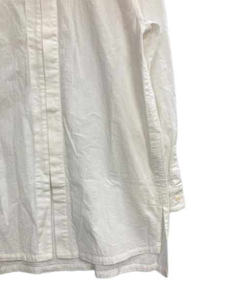 THE HINOKI（ザ ヒノキ）THE HINOKI (ザ ヒノキ) OG cotton Stand Collar Shirt ホワイト サイズ:1の古着・服飾アイテム
