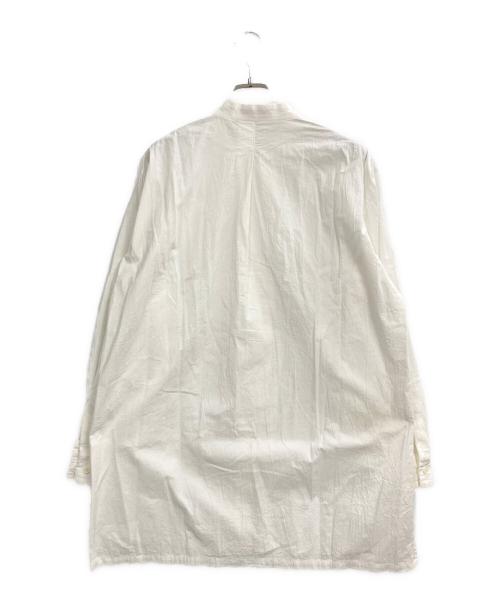 THE HINOKI（ザ ヒノキ）THE HINOKI (ザ ヒノキ) OG cotton Stand Collar Shirt ホワイト サイズ:1の古着・服飾アイテム