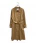 heliopole（エリオポール）の古着「比翼ステンカラーコート」｜ベージュ
