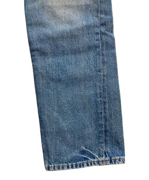 RRL（ダブルアールエル）RRL (ダブルアールエル) Straight Fit Jean Repaired Clearville Wash スカイブルー サイズ:W29の古着・服飾アイテム