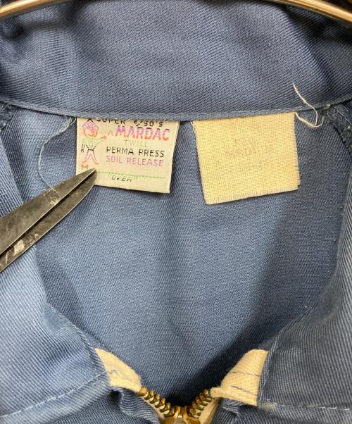 MARDAC TWILL（マーダックツイル）MARDAC TWILL (マーダックツイル) オールインワン ブルー サイズ:Mの古着・服飾アイテム