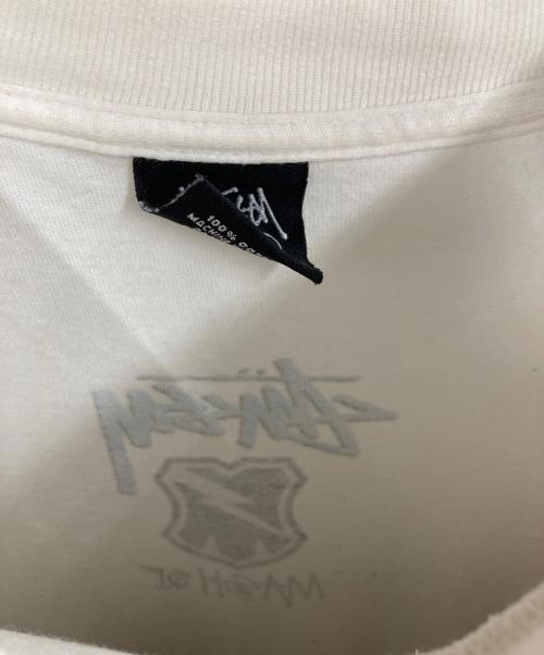 stussy（ステューシー）stussy (ステューシー) MASH S.F. Design Tee ホワイト サイズ:Lの古着・服飾アイテム