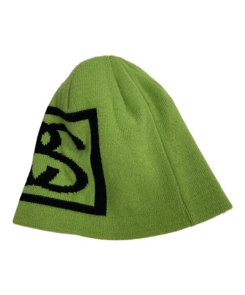 stussy（ステューシー）stussy (ステューシー) SS Link Skullcap Beanie グリーンの古着・服飾アイテム