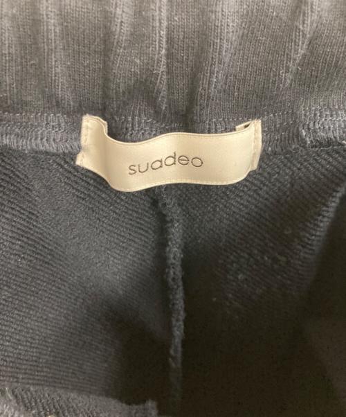suadeo（スアデオ）suadeo (スアデオ) 2WAYスウェットパンツ ネイビー サイズ:ショート丈の古着・服飾アイテム