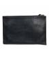 IL BISONTE (イル ビゾンテ) レザーポーチ ブラック：11000円