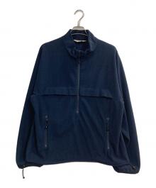 ANCELLM（アンセルム）の古着「26SS KIMONO ZIP FLEECE」｜ネイビー