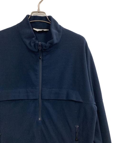 ANCELLM（アンセルム）ANCELLM (アンセルム) 26SS KIMONO ZIP FLEECE ネイビー サイズ:2の古着・服飾アイテム