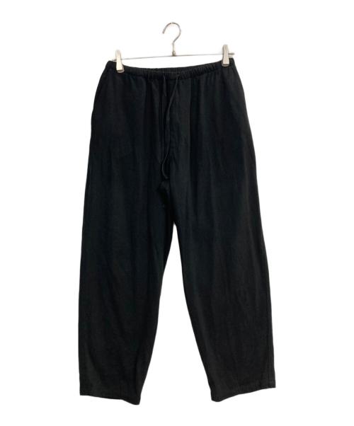 COMOLI（コモリ）COMOLI (コモリ) 22SS シルクネップ ドローストリングパンツ ブラック サイズ:1の古着・服飾アイテム