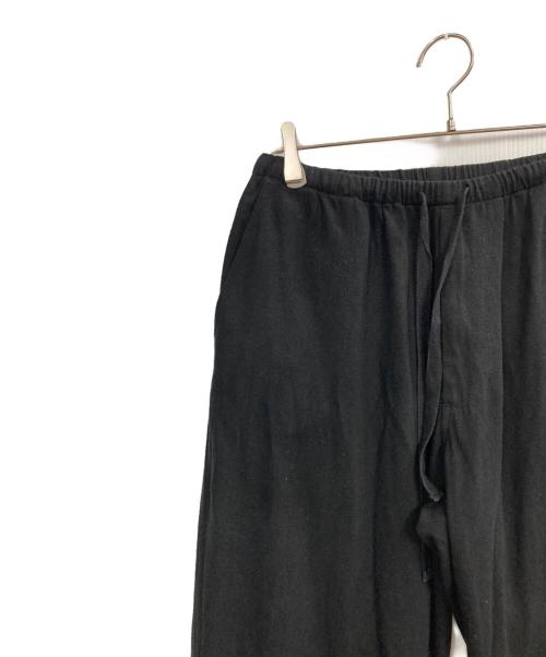 COMOLI（コモリ）COMOLI (コモリ) 22SS シルクネップ ドローストリングパンツ ブラック サイズ:1の古着・服飾アイテム