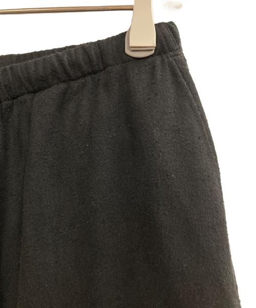 COMOLI（コモリ）COMOLI (コモリ) 22SS シルクネップ ドローストリングパンツ ブラック サイズ:1の古着・服飾アイテム