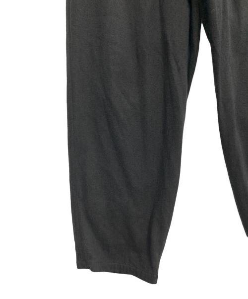 COMOLI（コモリ）COMOLI (コモリ) 22SS シルクネップ ドローストリングパンツ ブラック サイズ:1の古着・服飾アイテム