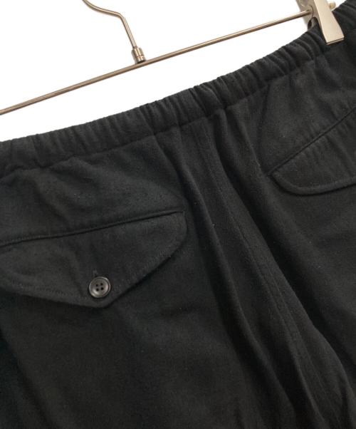 COMOLI（コモリ）COMOLI (コモリ) 22SS シルクネップ ドローストリングパンツ ブラック サイズ:1の古着・服飾アイテム