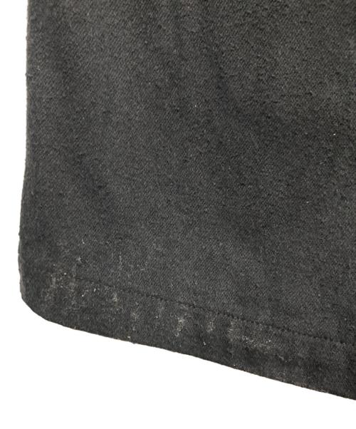 COMOLI（コモリ）COMOLI (コモリ) 22SS シルクネップ ドローストリングパンツ ブラック サイズ:1の古着・服飾アイテム